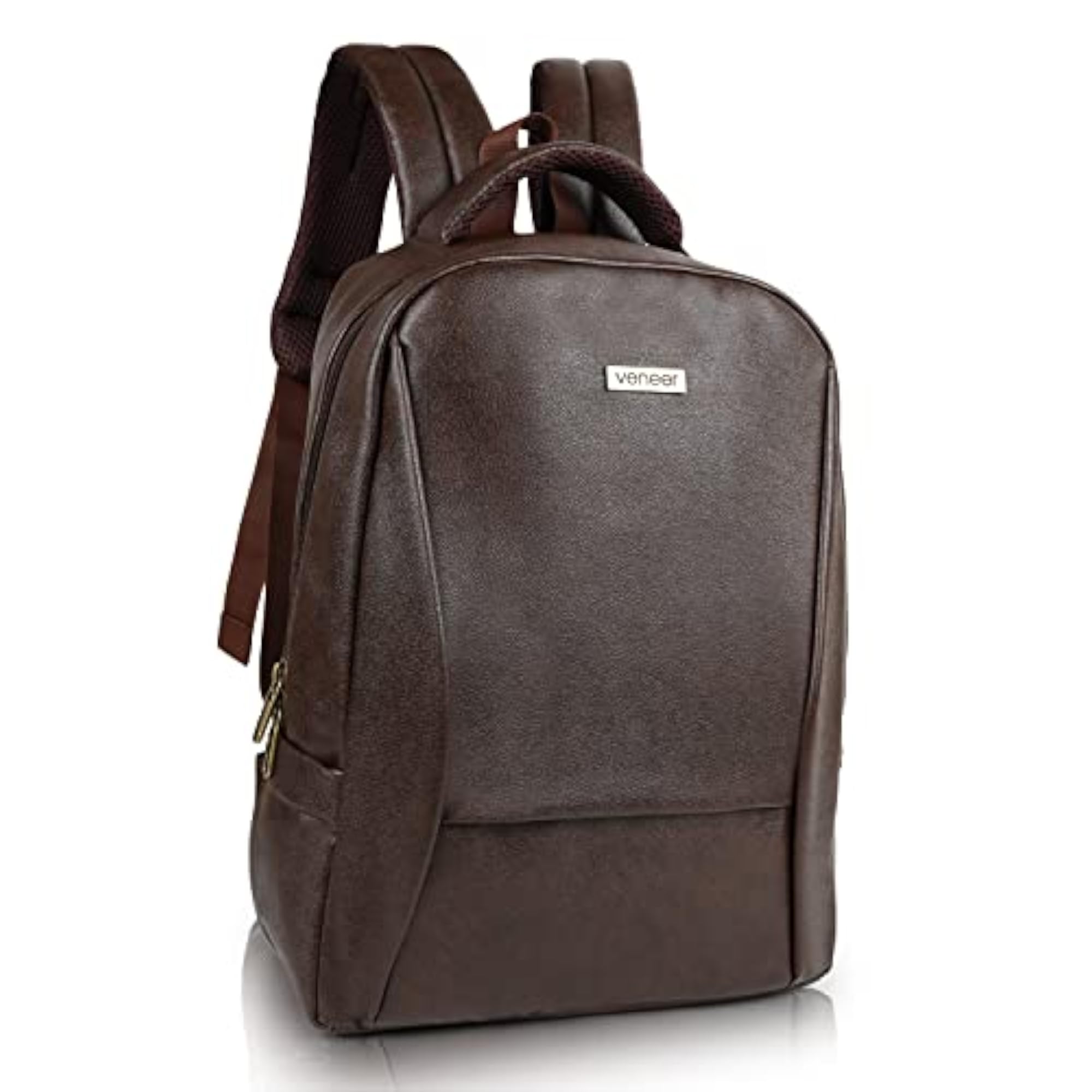 PU Leather Casual Trendy Travel Laptop Backpack